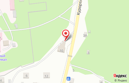 Топаз на Курортной улице на карте