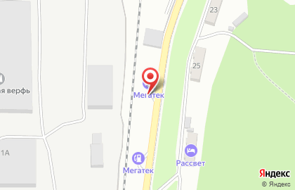 АЗС МегаТЭК в Первомайском районе на карте