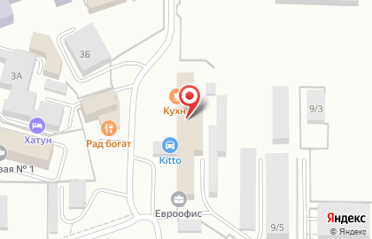 Торговая компания Кругозор в Октябрьском районе на карте