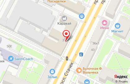 Интернет-магазин интим-товаров Puper.ru на проспекте Стачек на карте