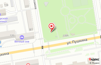 Джинсовый центр на улице Ленинского Комсомола на карте