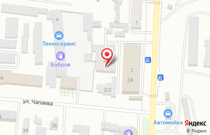 Магазин автозапчастей Автолидер, магазин автозапчастей на улице Чапаева на карте