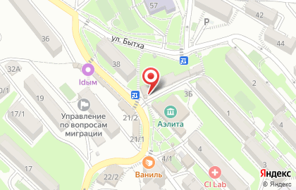 Магазин цветов в Сочи на карте