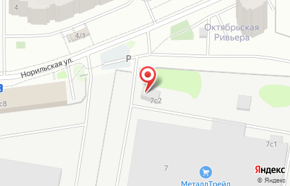 Торговый дом ТеМа в Октябрьском районе на карте