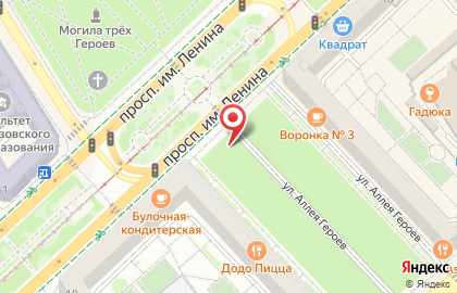 Магазин бижутерии Lady Collection в Центральном районе на карте