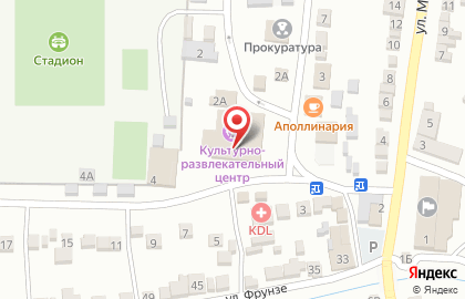 Районный центр культуры на карте