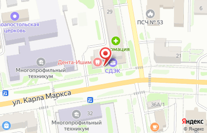 Группа страховых компаний Югория на улице Карла Маркса на карте