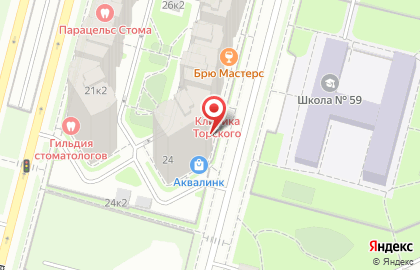 Лаборатория ЛабТест в Санкт-Петербурге на карте