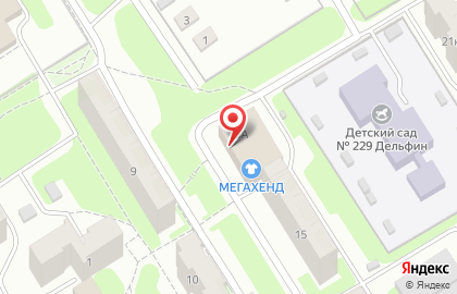 Торговый центр Спутник на улице Зайцева на карте