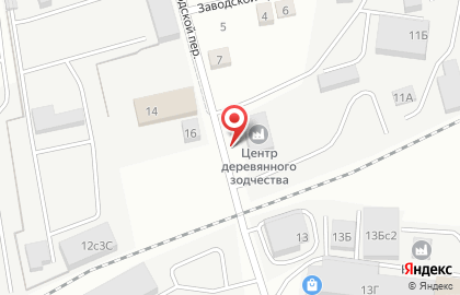 Компания МегаСтрой в Заводском переулке на карте