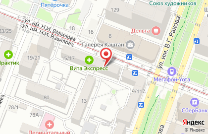 Салон трикотажной женской одежды Тамбовчанка в Фрунзенском районе на карте
