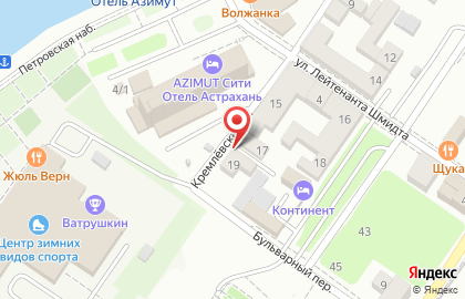 Служба доставки Время Есть на Кремлевской улице на карте