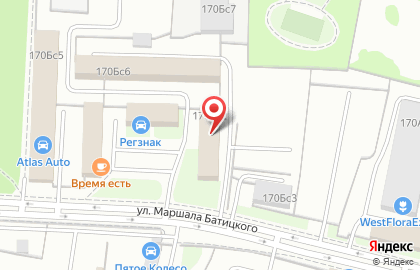 Сервис заказа легкового транспорта Гагаринское Такси на Варшавском шоссе на карте