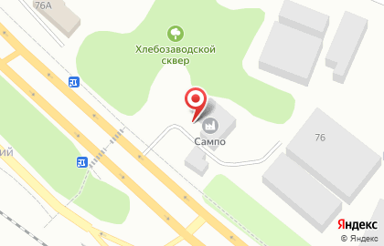 Продуктовый магазин Сампо на карте