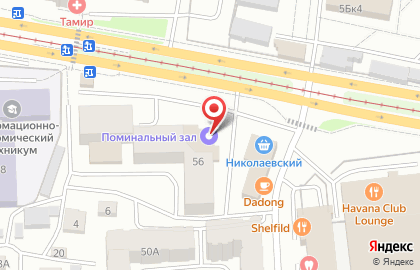 Единая служба поминальных обедов в Октябрьском районе на карте