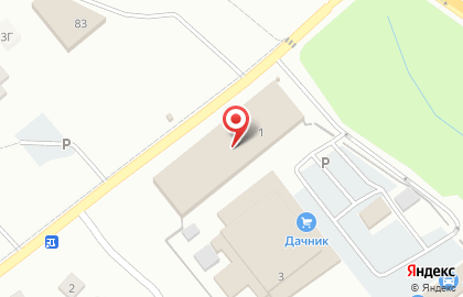 Магазин Мясной Дворик в Октябрьском районе на карте