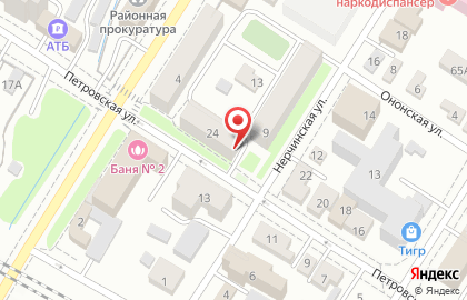 Бар-магазин Пивной Квадрат на Петровской улице на карте