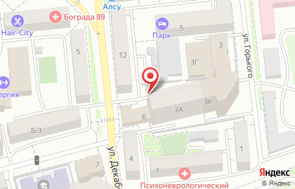 Салон лазерной косметологии и эпиляции Подружки в Красноярске на карте