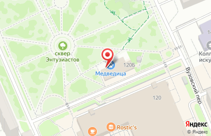 Мастерская парикмахера на карте