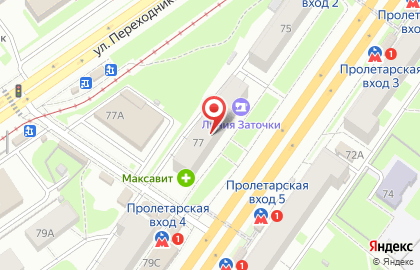 Приволжская Угадн Дзержинское Представительство на карте