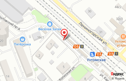 МТС, Московская область на Лермонтовском проспекте на карте