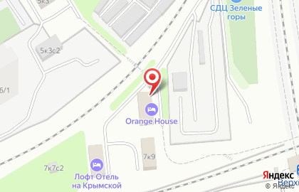 Отель Orange House на Севастопольском проспекте на карте