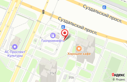 Шиномонтажная мастерская на Гражданском проспекте на карте