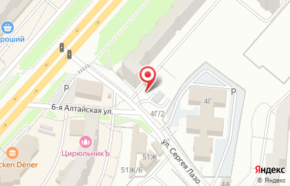 Магазин фруктов и овощей на ул. Сергея Лазо, 4г/2 на карте