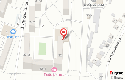 Оптовая компания СпецКомплектСервис на 3-ей Любинской улице на карте