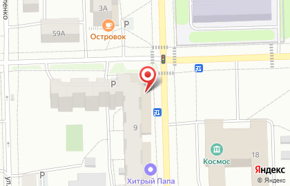 Банкомат СберБанк на улице Пугачёва на карте