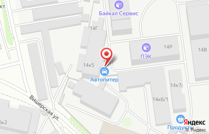 Интернет-магазин автозапчастей Автопитер в Дзержинском районе на карте