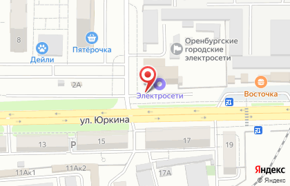 Банкомат, Поволжский банк Сбербанка России, ОАО, Оренбургское отделение в Промышленном районе на карте