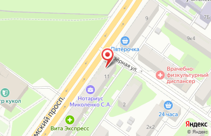 Салон свадебной и вечерней моды Влана на карте