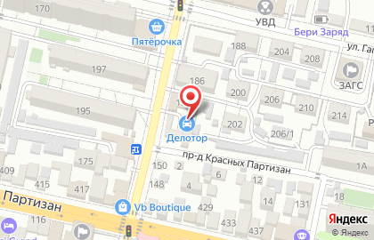 Автосервис Делотор на карте