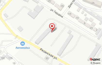 Служба доставки ДПД на улице Луначарского на карте