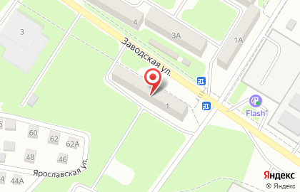 Многофункциональный центр Мои документы на Заводской улице на карте