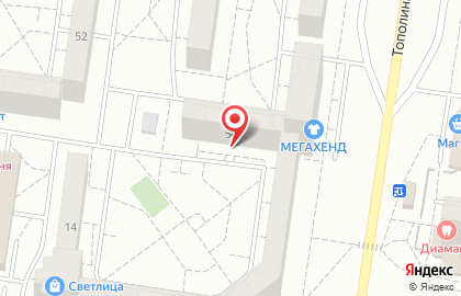 Перспектива24-Тольятти на Тополиной улице на карте