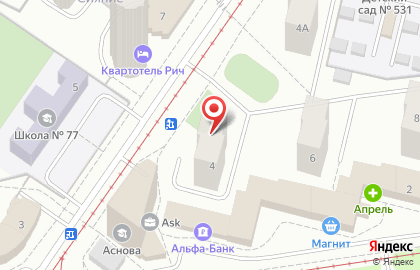Семейный центр Мамина школа Кенгуру в Орджоникидзевском районе на карте