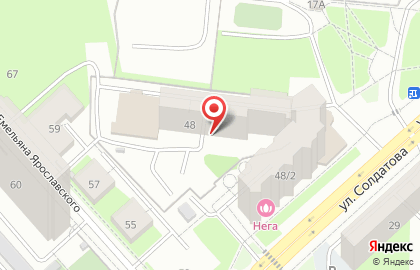 Сеть оптово-розничных магазинов БАЗА САНТЕХНИКИ в Свердловском районе на карте