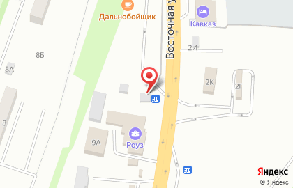 Автостоянка в Воронеже на карте
