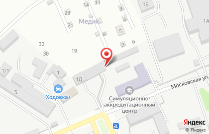 Компания по продаже натурального природного камня и пиленого облицовочного кирпича Каменный век на Московской улице на карте