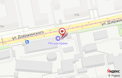 Компания Тетрон на улице Дзержинского на карте
