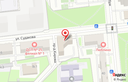 Магазин автозапчастей Chery Центр на улице Судакова на карте