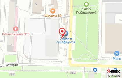 Салон связи Tele2 в Свердловском районе на карте