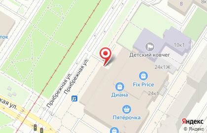 Фирменный магазин Великолукский мясокомбинат на Караваевской улице на карте