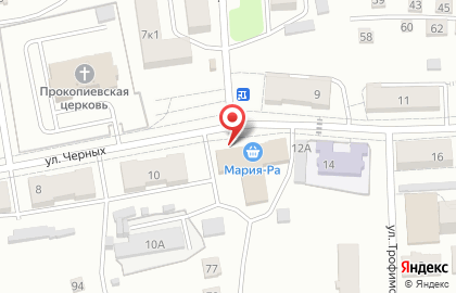 Супермаркет Мария-Ра в Прокопьевске на карте