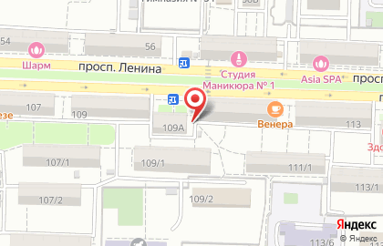 АСБ на проспекте Ленина на карте