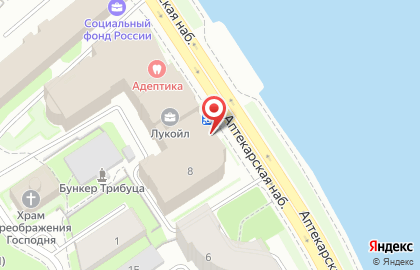 Ресторан НИХАО Москва-Пекин на Аптекарской набережной на карте