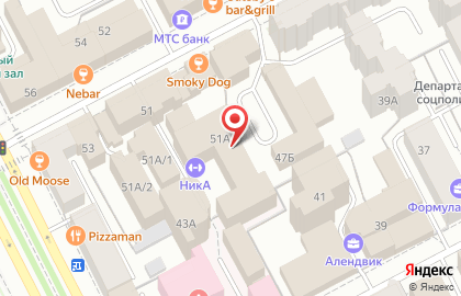Аква клуб на Советской улице на карте