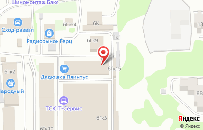 Магазин Дядюшка Плинтус на улице Композитора Касьянова, 6г мод5 на карте